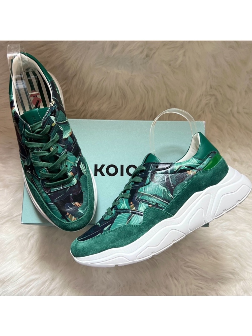 New! NIB KOIO × Beverly Hills Hotel Avalanche Chunky Platform Sneakers